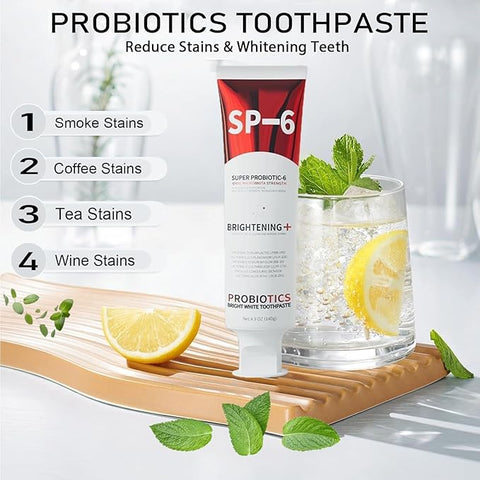 “Fresh Breath. Clean Feel. White Teeth. That’s SP-6 Ultra+.”1 Pcs 34.99 AED (Free Delivery)