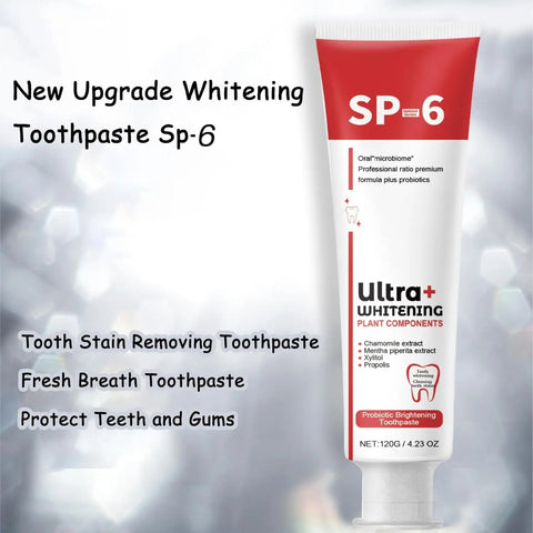 “Fresh Breath. Clean Feel. White Teeth. That’s SP-6 Ultra+.”1 Pcs 34.99 AED (Free Delivery)