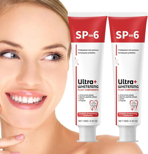 “Fresh Breath. Clean Feel. White Teeth. That’s SP-6 Ultra+.”1 Pcs 34.99 AED (Free Delivery)